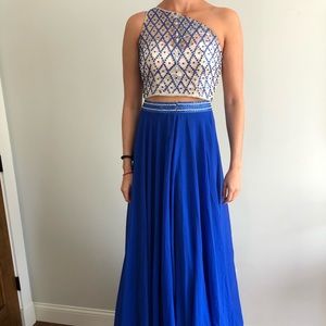 2 Piece set Prom Dress Size 2